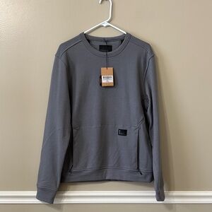 Enve Premium Merino Cotton Terry Crew Steel